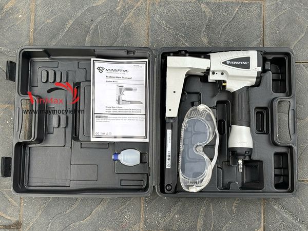 Máy bấm ghim thùng carton dùng khí nén RONGPENG MTA18