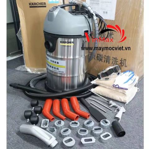 Máy bắn trấu vệ sinh họng nạp xuppap động cơ ô tô KARCHER-30L