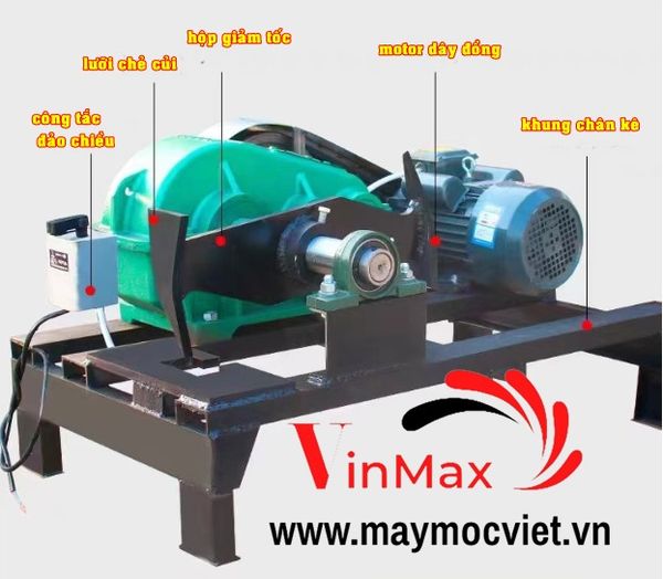 Máy bổ củi động cơ điện Turbo TBC20