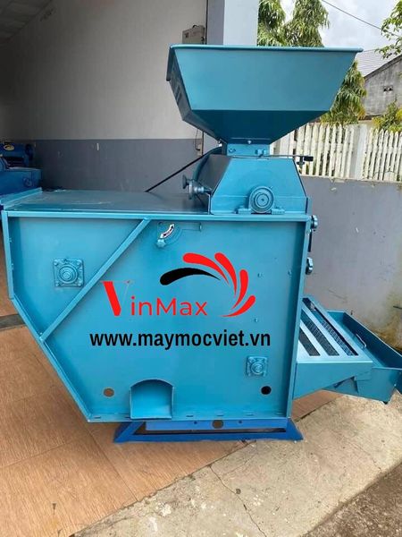 Máy xát vỏ cà phê, máy tách vỏ cà phê khô 3000kg/giờ Vinmax VMF3000