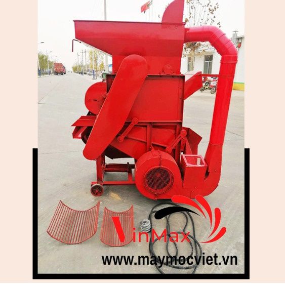 Máy bóc vỏ lạc đậu phộng đầu nổ D4 VMTL1000