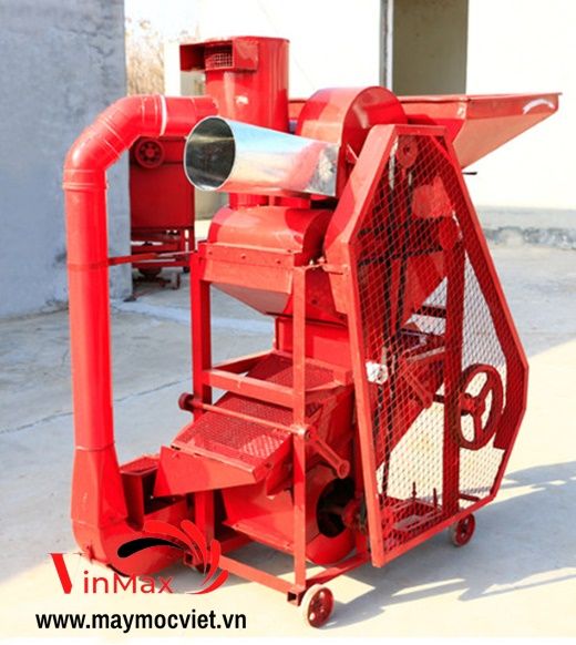 Máy bóc vỏ lạc đậu phộng đầu nổ D4 VMTL1000