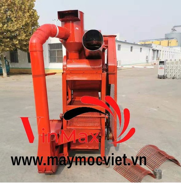 Máy bóc vỏ lạc đậu phộng đầu nổ D4 VMTL1000