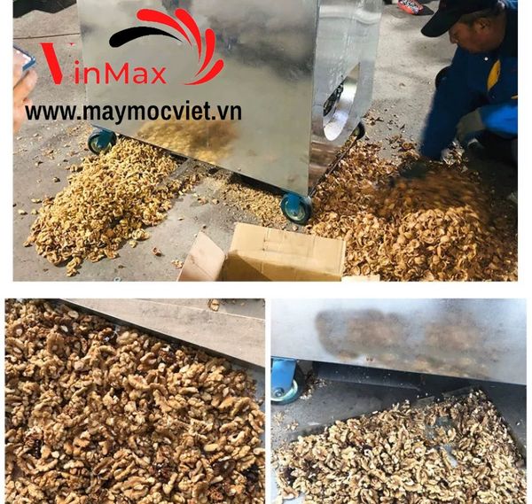 Máy bóc vỏ óc chó Vinmax VMC200