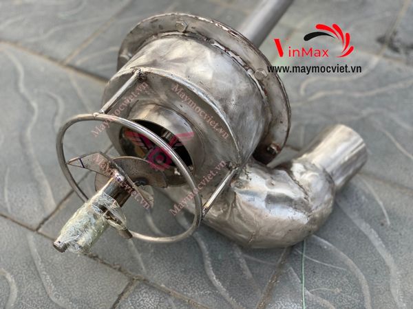 Dàn bơm bùn ao hồ, bioga, hóa chất, bơm cát khung inox động cơ 3 pha VMH22I