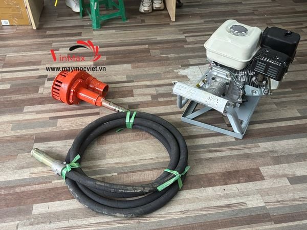 Máy Bơm Hút Bùn Động Cơ Honda Thái Lan GX160 5.5HP khung xoay