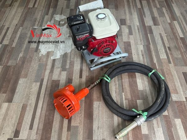 Máy Bơm Hút Bùn Động Cơ Honda Thái Lan GX160 5.5HP khung xoay