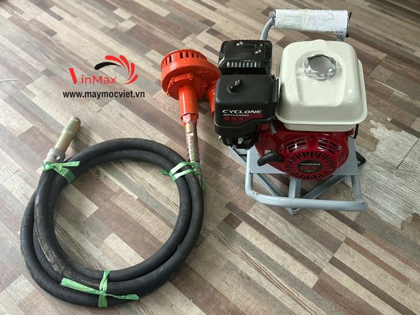 Máy Bơm Hút Bùn Động Cơ Honda Thái Lan GX160 5.5HP khung xoay