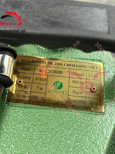 Máy bơm chìm 2200W Vinmax VMBC2200