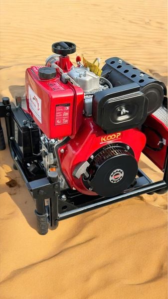 Máy bơm nước cứu hỏa chạy dầu đề điện 13hp Turbo TBH192E