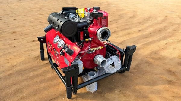 Máy bơm nước cứu hỏa chạy dầu đề điện 13hp Turbo TBH192E