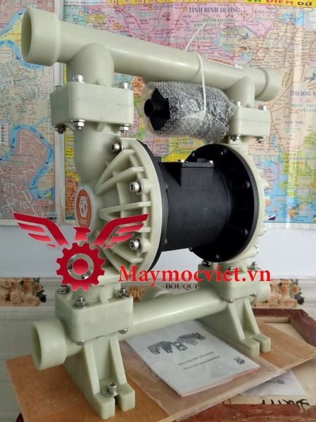 Bơm Màng Khí Nén GODO QBY4-15 NHỰA PP