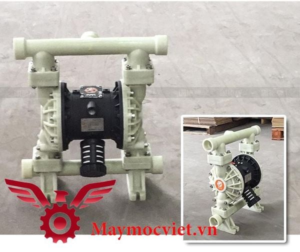 Bơm Màng Khí Nén GODO QBY4-15 NHỰA PP