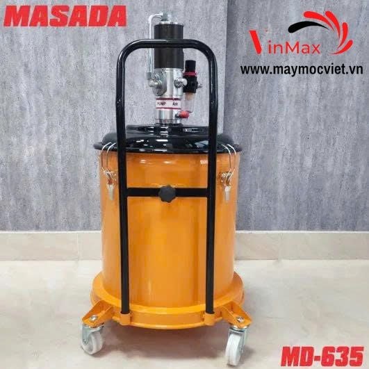 Máy bơm mỡ khí nén 35 lít Masada MD‑635