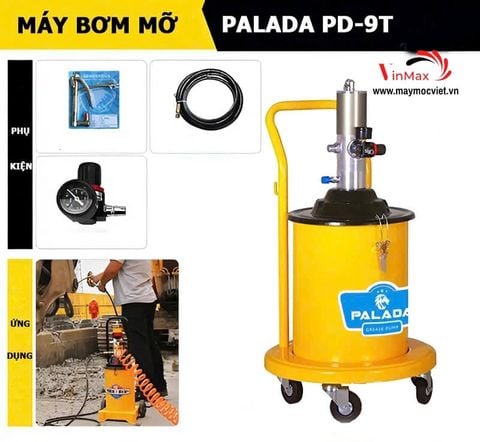 Máy bơm mỡ khí nén Palada PD-9T