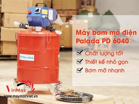 Máy bơm mỡ bằng điện Palada PD6040