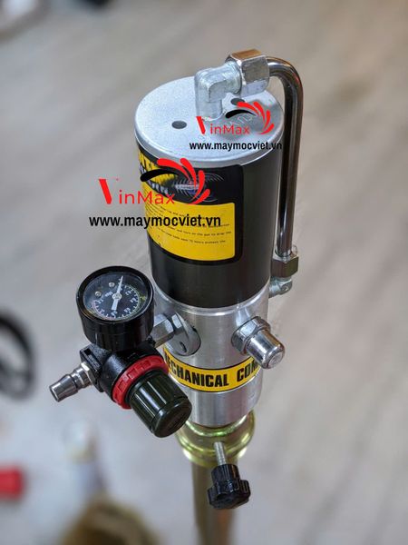 Máy bơm mỡ bò khí nén bơm mỡ thùng phuy Palada PD35194