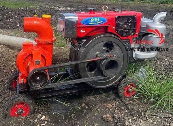 Máy Bơm Nước Diesel D150 Đầu Nổ D20