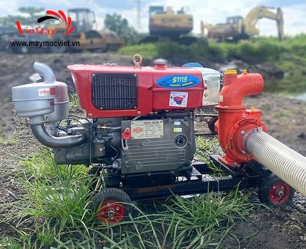 Máy Bơm Nước Diesel D150 Đầu Nổ D20
