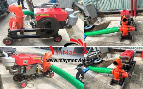 Máy Bơm Nước Diesel D150 Đầu Nổ D20
