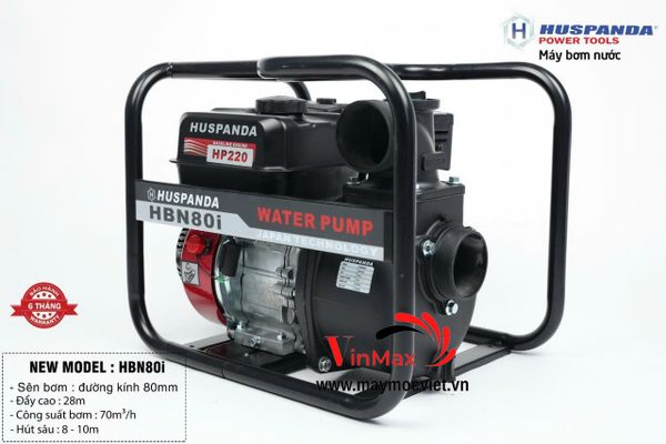 Máy bơm nước Huspanda HBN80i