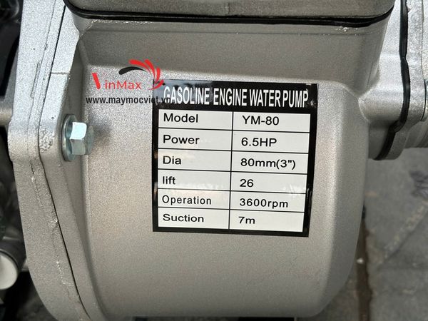 Máy bơm nước khung xăng Yokohama YM80