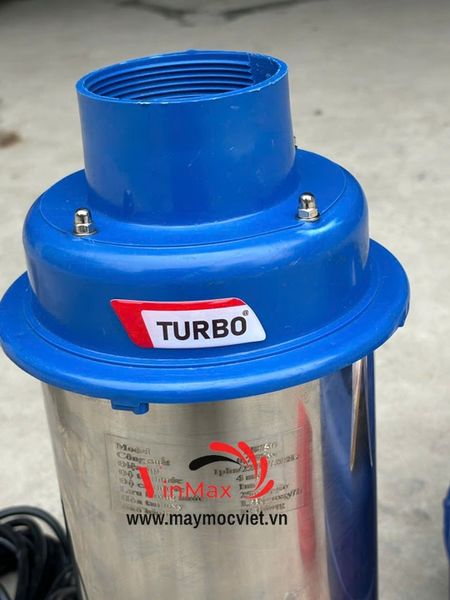 Máy Bơm Sục Khí Tạo Oxy Thân Inox 750W Turbo TBS750