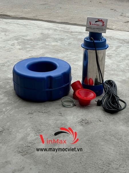 Máy Bơm Sục Khí Tạo Oxy Thân Inox 750W Turbo TBS750