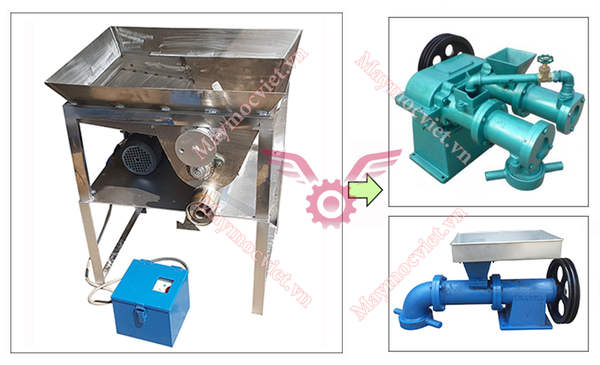 Máy bón bột inox VinMax MBB28