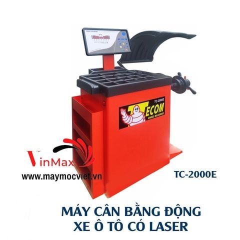 Máy cân mâm xe ô tô du lịch Tecom TC2000E