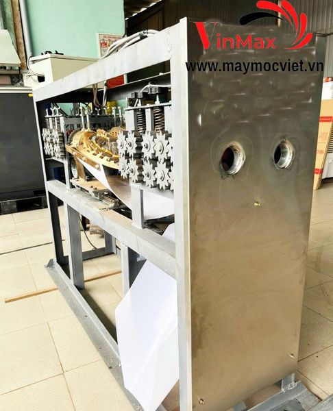 Máy bào vỏ mía tự động  2 cây Turbo TBM40