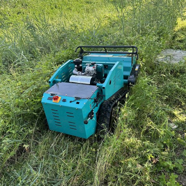 Máy Cắt Cỏ Trục Băm Điều Khiển Từ Xa Turbo TBB800