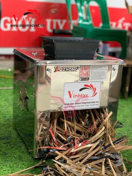 Máy cắt giấy carton, máy hủy tài liệu, máy cắt đa năng Vinmax VMT250