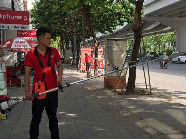 Bộ máy cắt tỉa cành cao 5 trong 1 động cơ 4 thì Turbo TBC35