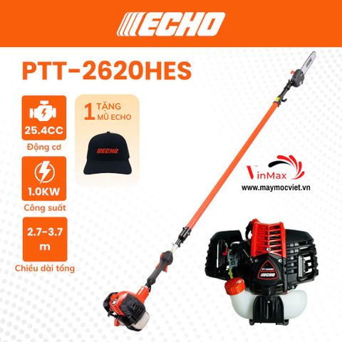 Máy cưa cành trên cao ECHO PPT2620HES  25.4cc  (LX 12