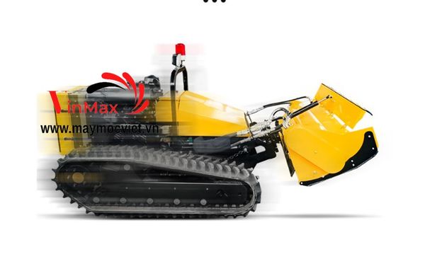 Máy cắt cỏ bánh xích điều khiển từ xa cắt cỏ bờ đê, bờ kè VMD900