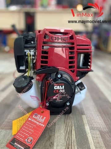 Máy cắt cỏ chạy xăng 4 Thì Cali CL35 đỏ