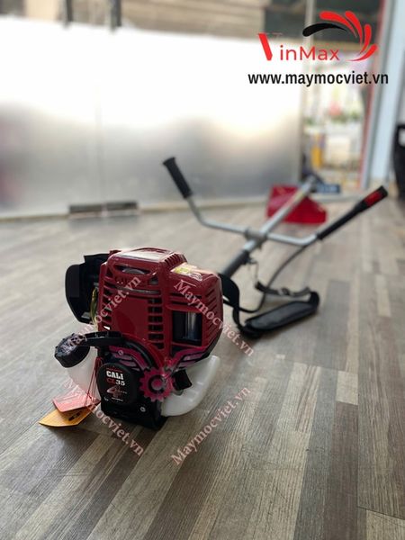 Máy cắt cỏ chạy xăng 4 Thì Cali CL35 đỏ