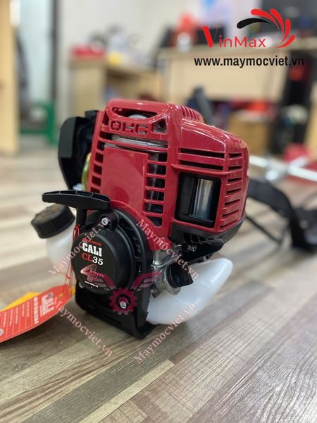 Máy cắt cỏ chạy xăng 4 Thì Cali CL35 đỏ