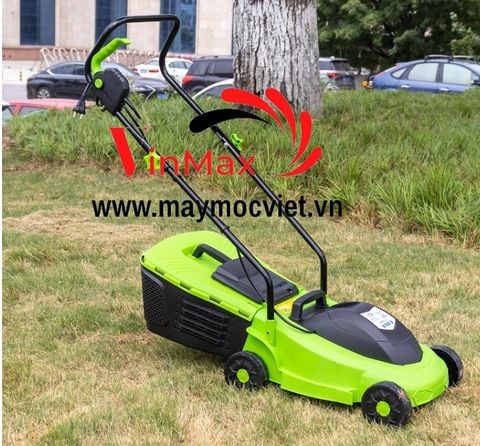 Máy cắt cỏ điện đẩy tay, máy xén cỏ 1300W VM8600