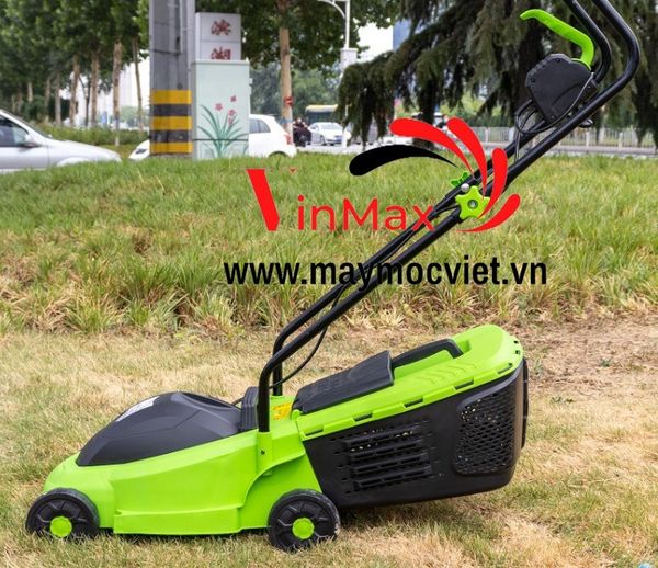 Máy cắt cỏ điện đẩy tay, máy xén cỏ 1300W VM8600