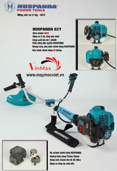 Máy Cắt Cỏ 2 Thì Huspanda G27
