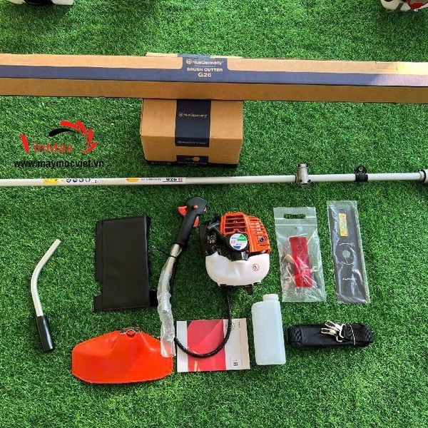 Máy Cắt Cỏ 2 Thì HusGermany G26 (nòng 34mm)