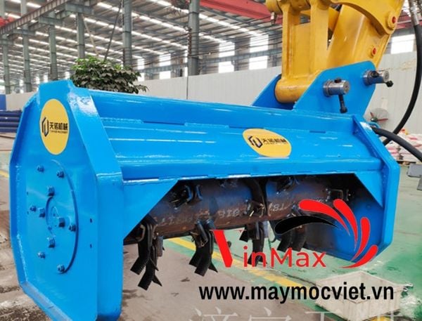Máy cắt cỏ vành đai gắn máy xúc Vinmax VM CBMX75