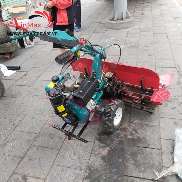Máy cắt cỏ, cắt lúa xếp dãy chạy dầu Vinmax VMXD173