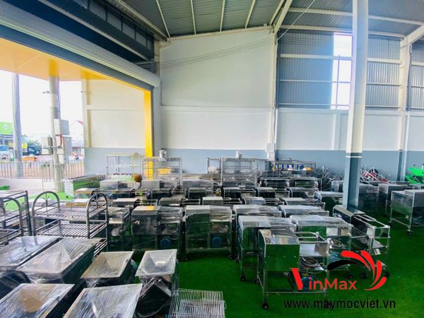 Máy cắt đá lạnh 13 lưỡi Vinmax VMD13 chất liệu inox