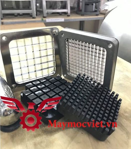 Máy cắt khoai tây, khoai lang vuông công nghiệp VMK45