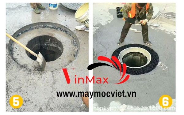 Máy cắt nắp hố ga Vinmax HG1200