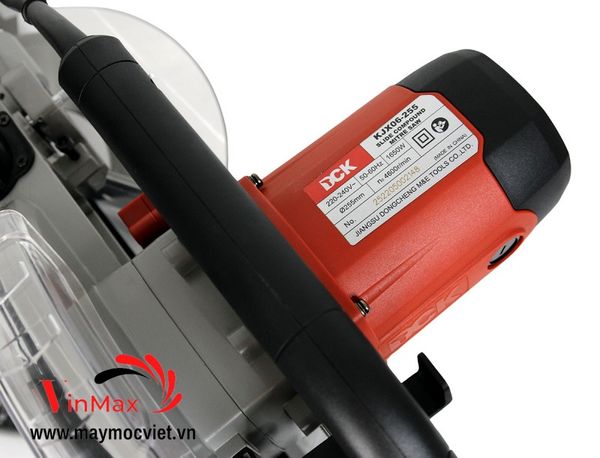 Máy cắt nhôm trượt DCK KJX06-255 / 255mm - 1650W