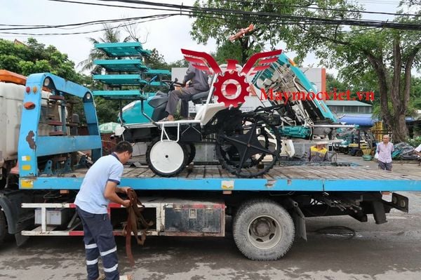 Máy cấy lúa 8 hàng chạy dầu Kubota NSD8